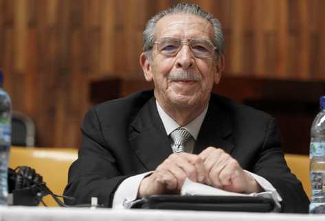 Corte de Constitucionalidad anuló la sentencia contra el militar retirado Efraín Ríos Montt. (Foto Prensa Libre: Archivo)