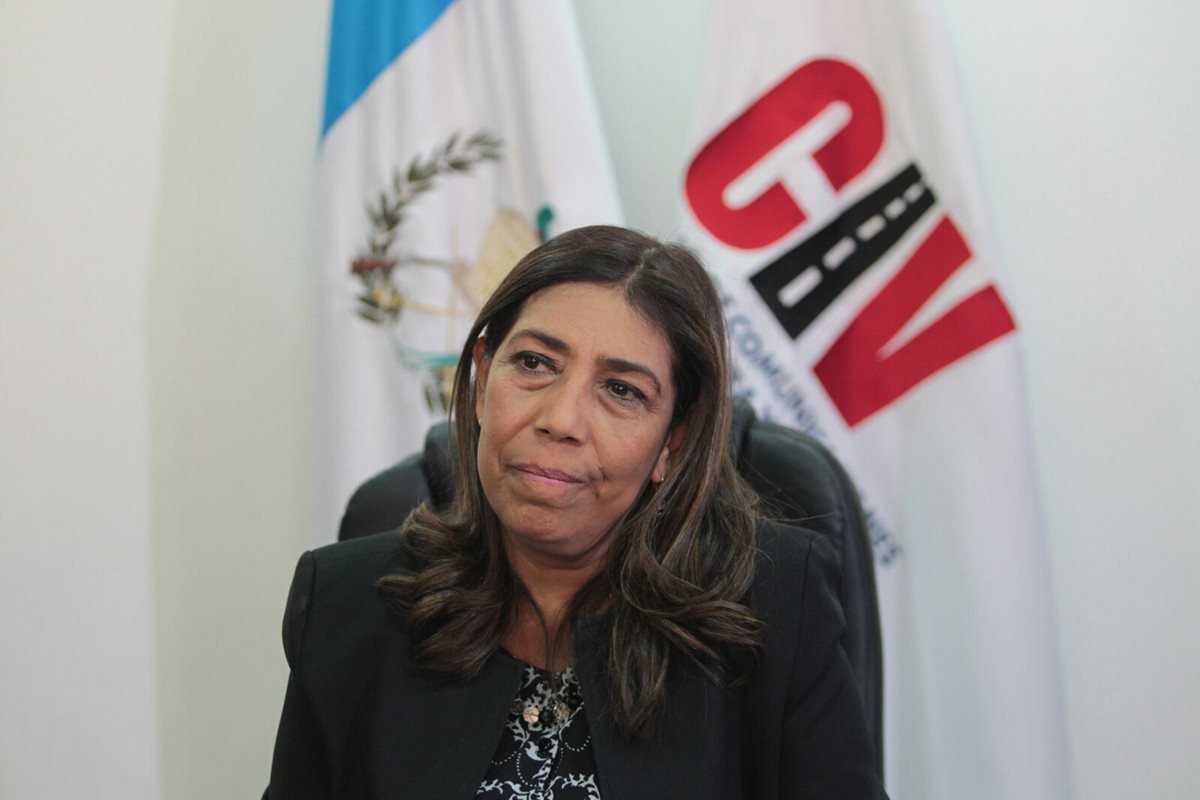 Sherry Ordoñés, ministra de Comunicaciones, reconoció que fue contratista del Estado. (Foto Prensa Libre: Erick Ávila)