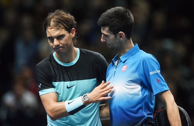Nadal no logró superar a Djokovic y el serbio jugará la final. (Foto Prensa Libre: EFE)
