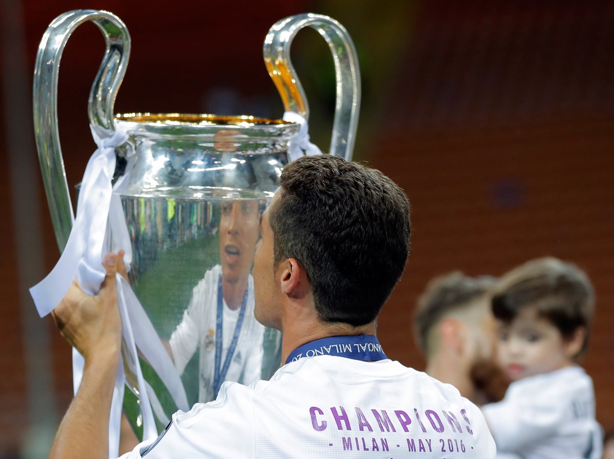 El Real Madrid es el actual campeón de la Liga de Campeones, además de ser el más ganador de la competición. (Foto Prensa Libre: AP)