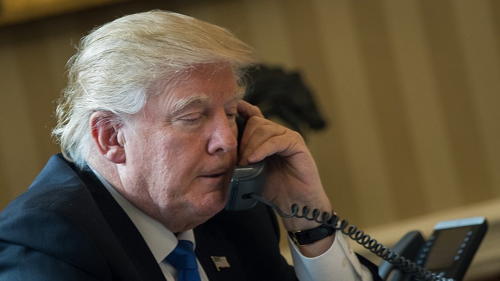 El pasado viernes Donald Trump sostuvo que "las guerras comerciales son buenas y fáciles de ganar". (Foto Prensa Libre: Getty Images)