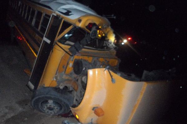 bus accidentado en Suchitepéquez