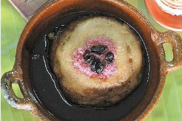 Molletes, postre guatemalteco. (Foto Prensa Libre: Estuardo Paredes/ Restaurante El Adobe)<br _mce_bogus="1"/>