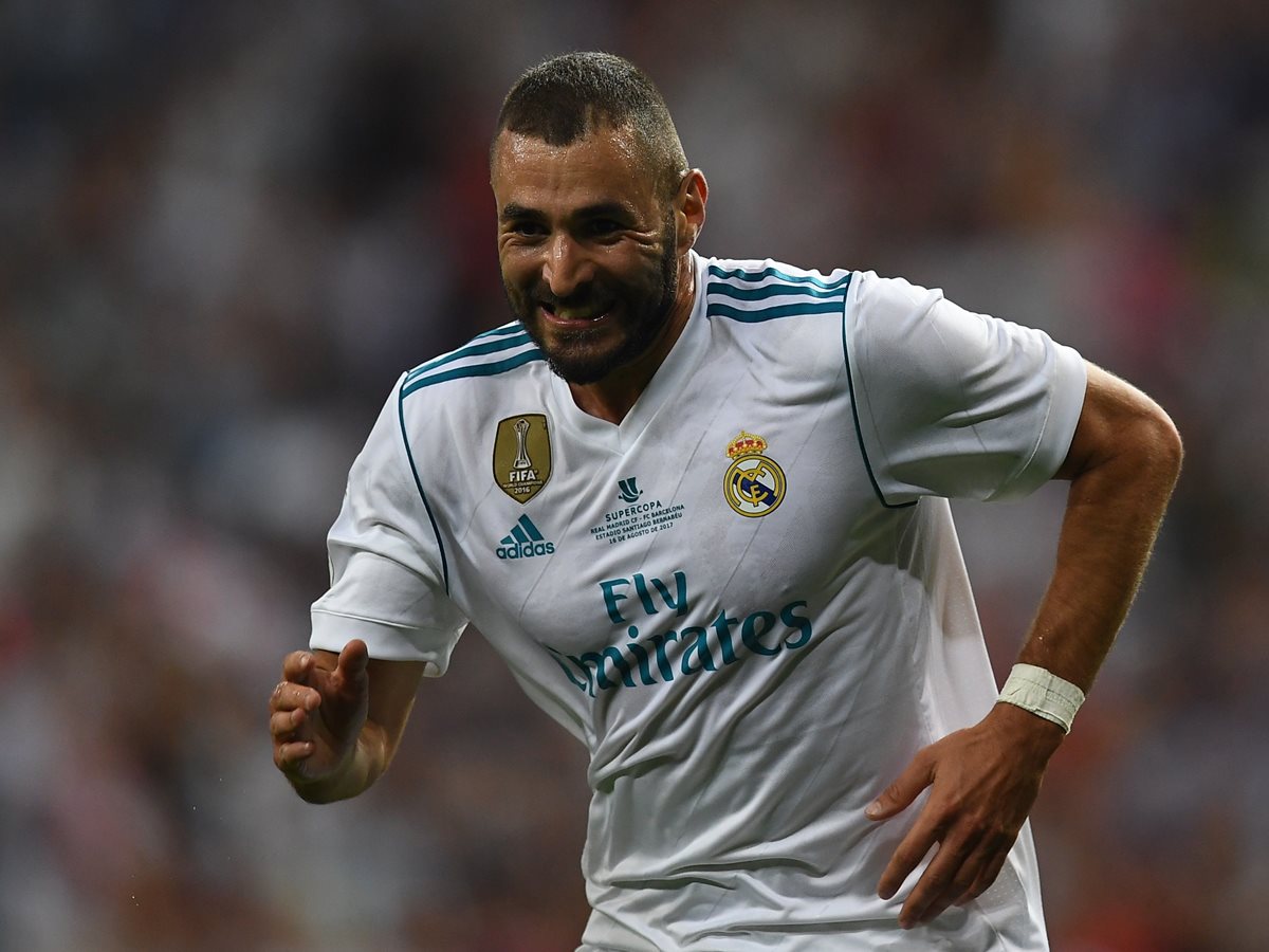 Los aficionados del Real Madrid han cuestionado el desempeño de Karim Benzema. (Foto Prensa Libre: AFP)