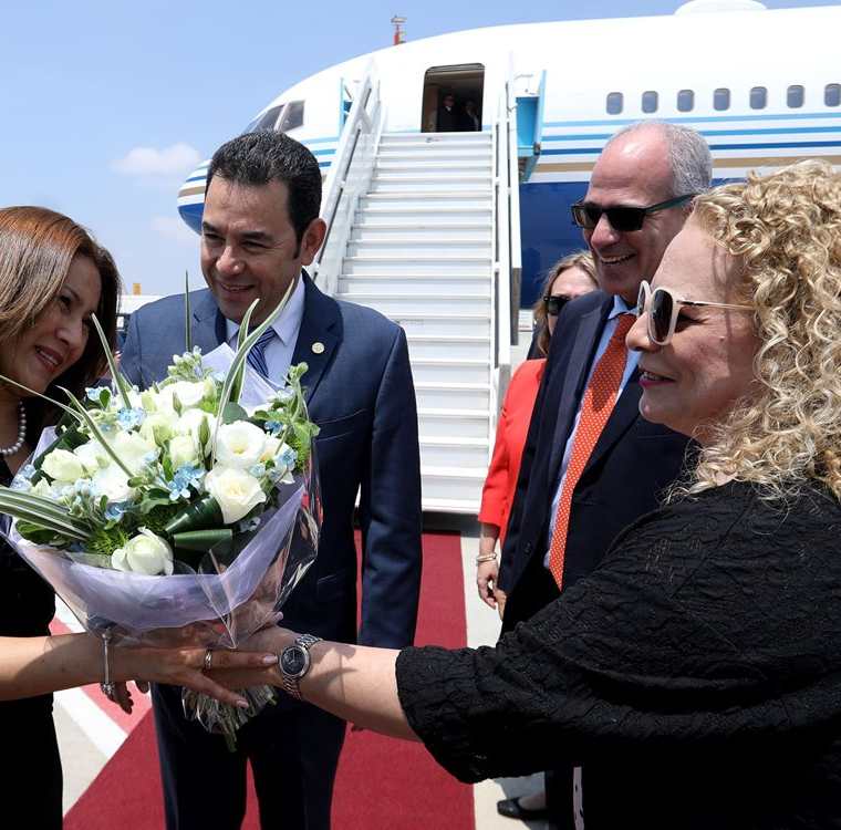 El Gobierno no ha proporcionado información sobre el costo del viaje de la comitiva para el acto de inauguración de la embajada en Jerusalén. (Foto Prensa Libre: Hemeroteca PL)