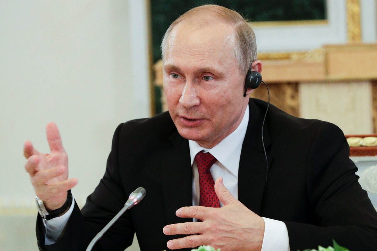 Vladimir Putin, presidente ruso. (Foto Prensa Libre: AFP)