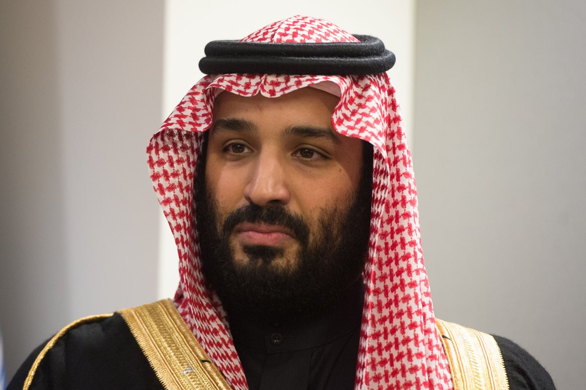 Mohammed bin Salman, el príncipe heredero Saudí, reconoció el derecho que tiene Israel de un Estado, pese a no tener relaciones diplomáticas. (Foto Prensa Libre: AFP)