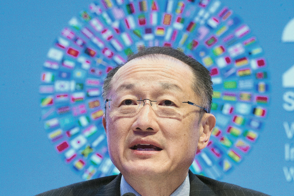 Jim Yong Kim, presidente del Banco Mundial. (Foto Prensa Libre: EFE)