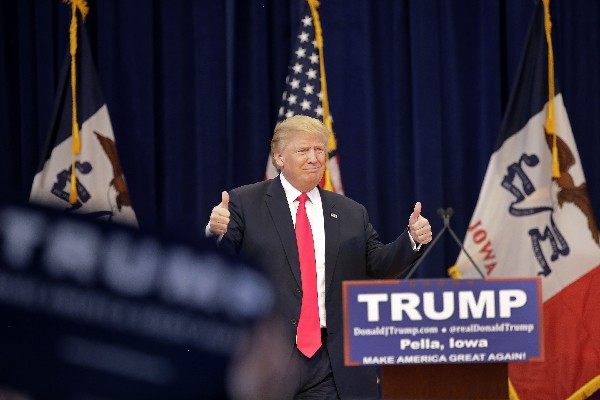 Donald Trump, candidato republicano presidencial 2016.(Foto Prensa Libre: AFP)
