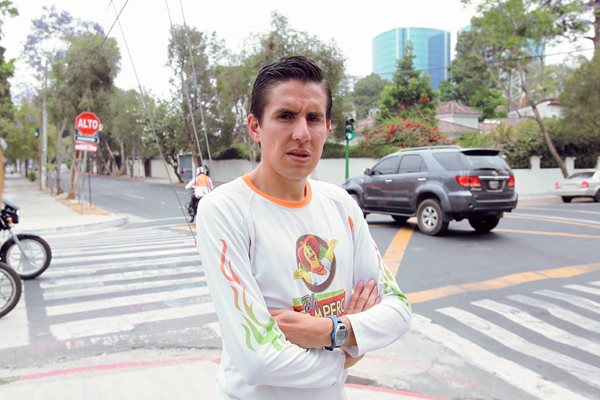 Luis Carlos Rivero espera lucirse en la prueba de 10 kilómetros. (Foto Prensa Libre: Allan Martínez).