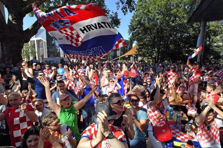 Para los croatas el llegar a la final fue como una victoria debido a los juegos llenos de emoción que tuvieron durante el mundial de futbol Rusia 2018.