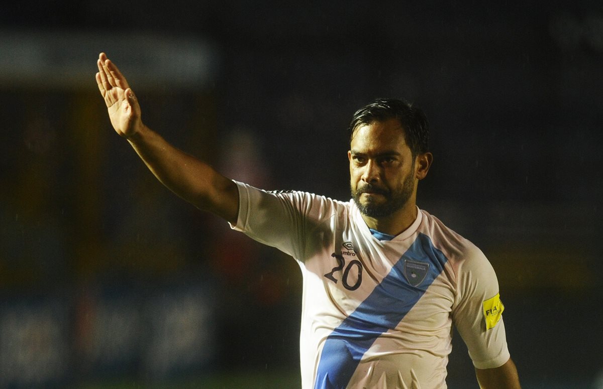 Carlos Ruiz jugó su último partido con la Selección Nacional en septiembre del 2016. (Foto Prensa Libre: Francisco Sánchez).