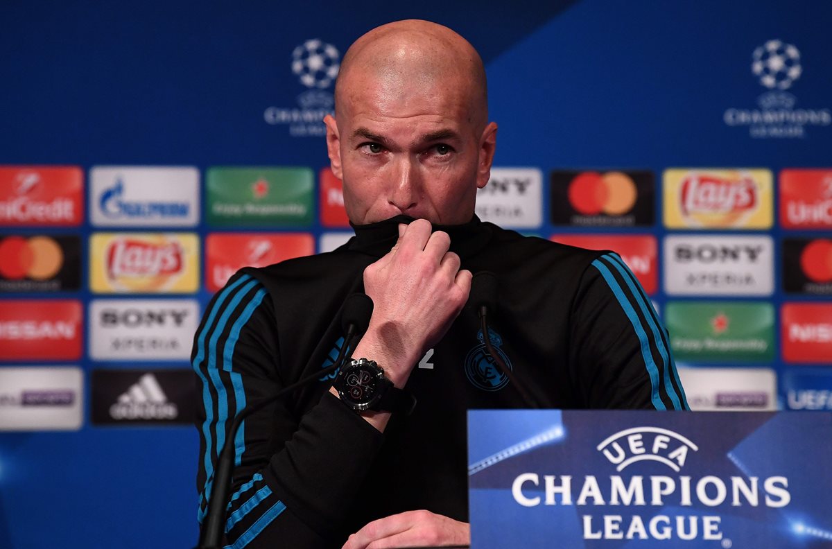 Zinedine Zidane afirma que será un duelo difícil en el Parque de los Príncipes. (Foto Prensa Libre. AFP)