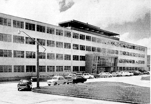Hospital Roosevelt en sus primeros años. (Foto: Hemeroteca PL)
