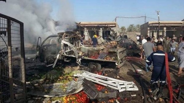 Explosión de un coche bomba dejó al menos 11 muertos. (Foto Prensa Libre: AP)
