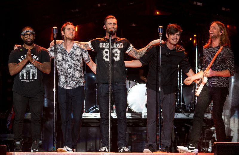 Maroon 5 será el entretenimiento artístico del próximo Super Bowl (Foto Prensa Libre: AFP).