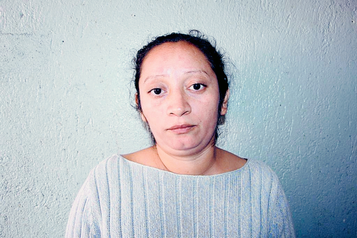 Karla Johanna Vásquez quedó a disposición de un juzgado. (Foto Prensa Libre: PNC)