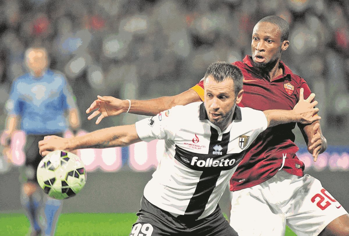 El italiano Antonio Cassano, que fichó hace ocho días por el club de la Serie A, aseguró que en las últimas horas estuvo a punto de retirarse del fútbol a causa de “un momento de dificultad”. (Foto Prensa Libre: Hemeroteca PL)