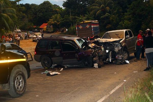 Mario Rodolfo Arriaga Marroquín murió en un accidente de tránsito en Gualán, Zacapa. (Foto Prensa Libre: Julio Vargas).