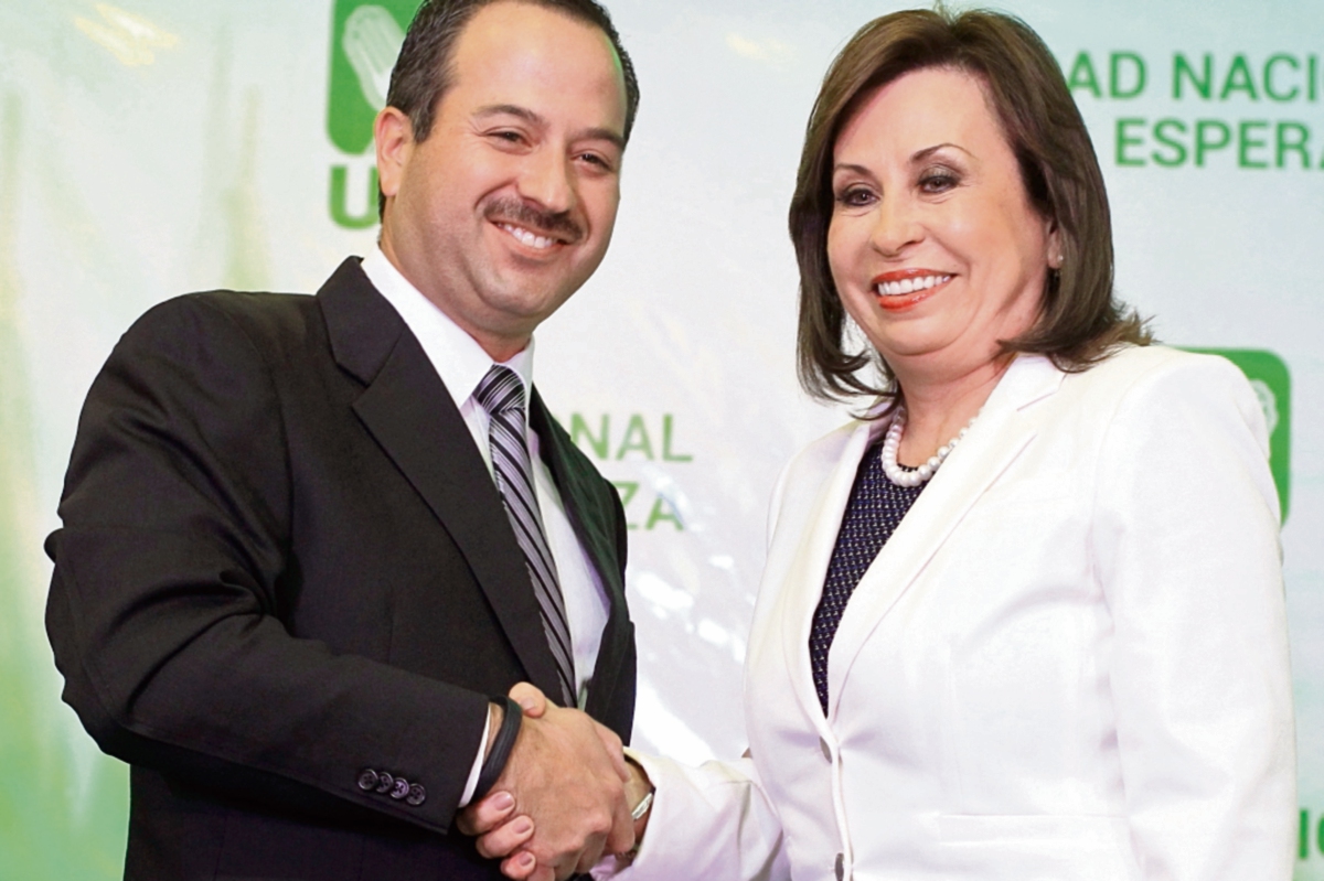 Mario Leal será el vicepresidenciable de Sandra Torres, quien se postulará a la Presidencia.