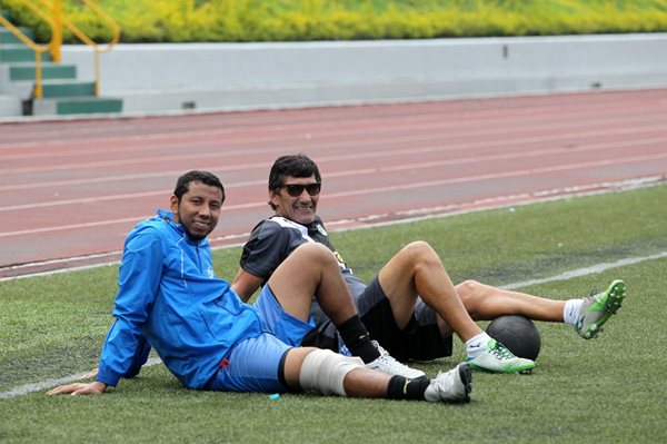 JJ Paredes trotó ayer. Hoy intensificará las cargas de trabajo con su plantel. (Foto Prensa Libre: Óscar Felipe)