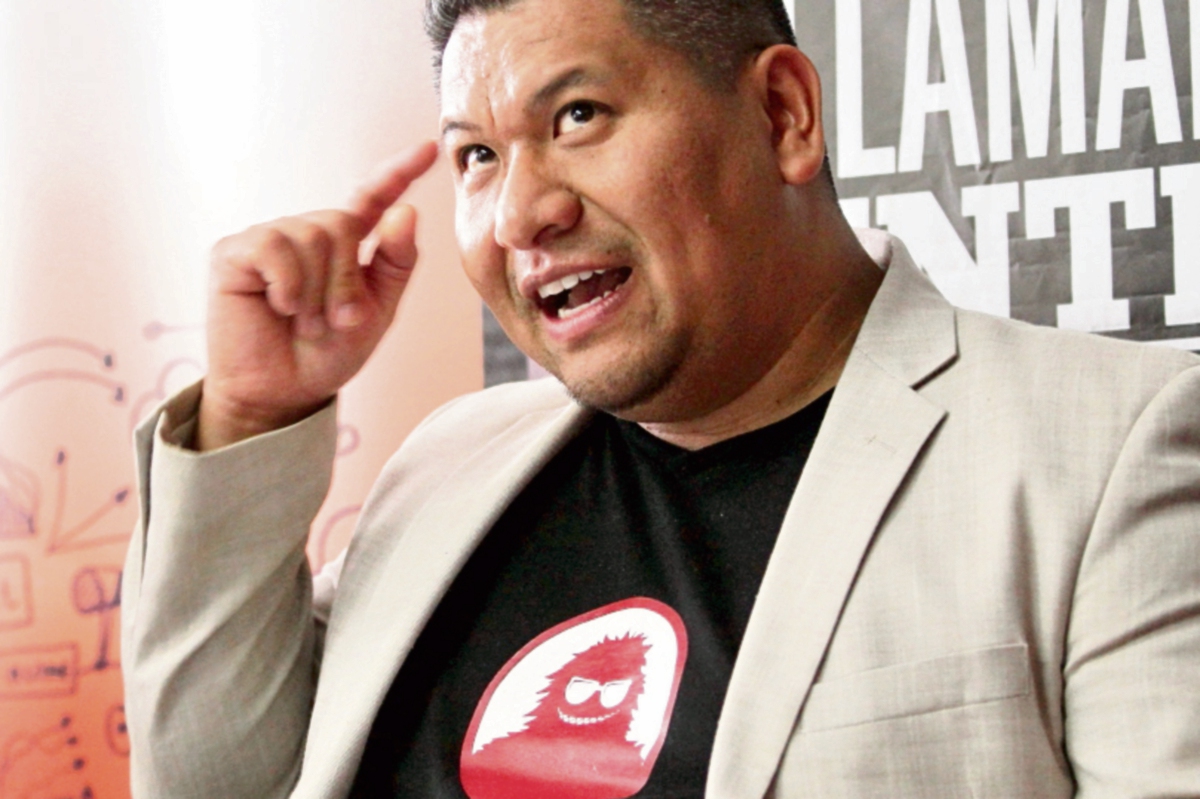 Erick Tran brindará capacitación en producción y animación digital la próxima semana. (Foto Prensa Libre: Álvaro Interiano)