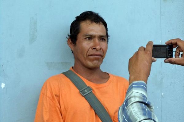 Tránsito López Hernández, sindicado de violación, permanece en la Comisaría 22, en Jalapa. (Foto Prensa Libre:Hugo Oliva)
