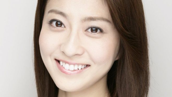 Mao Kobayashi, durante sus días como presentadora de televisión. (MAO KOBAYASHI).