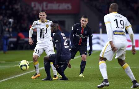 El PSG tropezó contra el Lille, al igualar sin goles, en juego de la fecha 26 que se disputó este sábado. (Foto Prensa Libre: AFP).