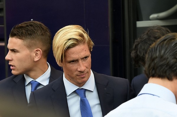 Fernando Torres espera conseguir su segunda Liga de Campeones, ahora con el Atlético de Madrid. (Foto Prensa Libre: AFP)