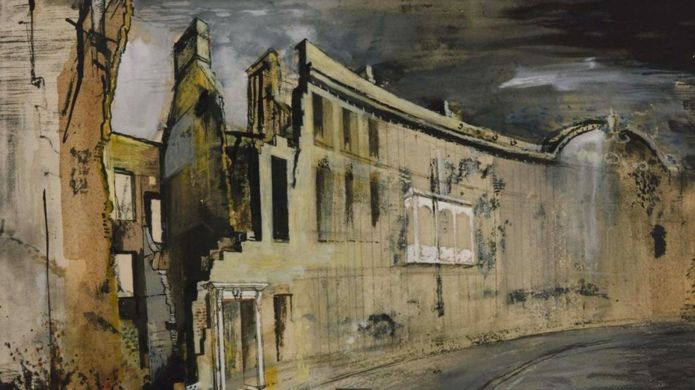En el siglo XX, los pintores comenzaron a mostrar las ruinas producidas por el horror de la guerra. Crédito foto: Tate.