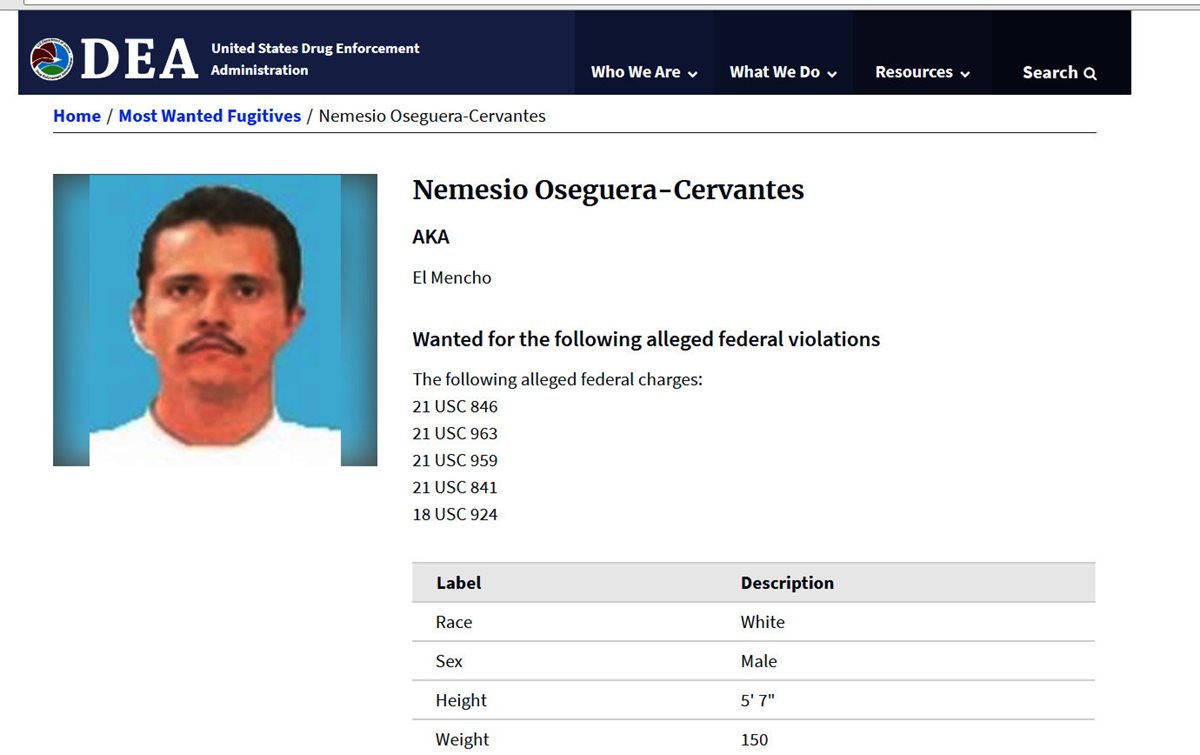 Rubén Osegueda Cervantes se ha convertido en uno de los hombres más buscados en México. (Foto Prensa Libre: EFE)