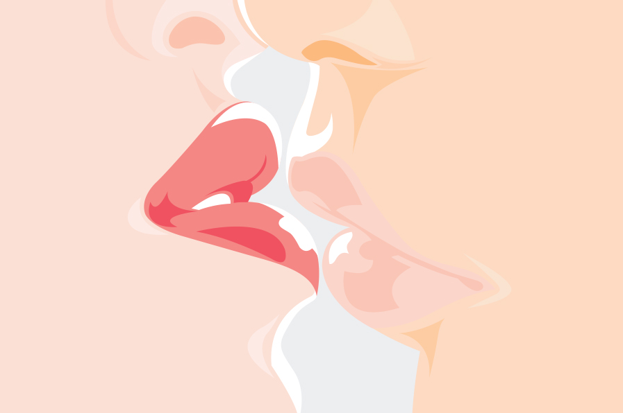 El beso es una forma instintiva de demostrar afecto. (Foto Prensa Libre: Hemeroteca PL)