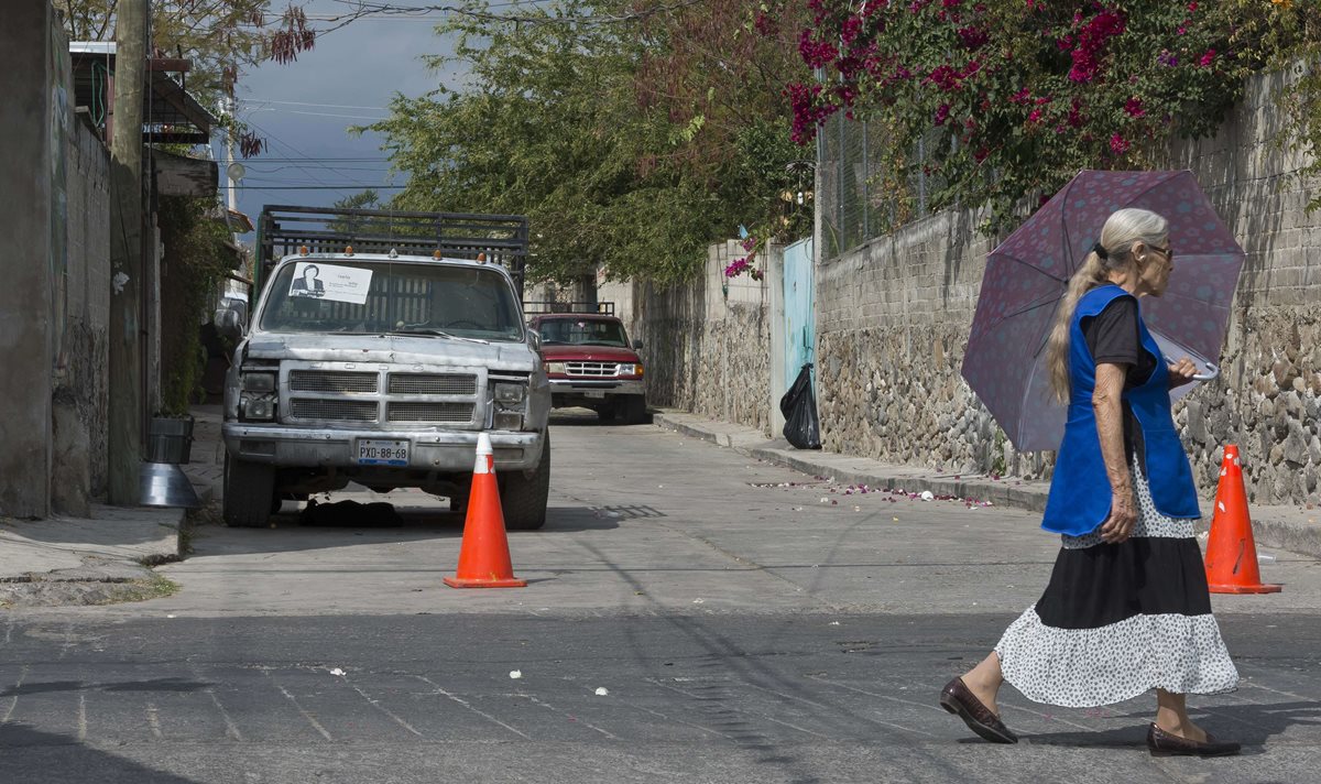 Las fosas con los cuatro cuerpos fueron localizadas en Morelos, México. (Foto Prensa Libre: AFP).