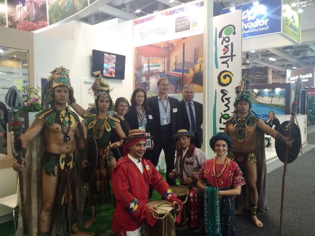 Delegación guatemalteca participa en la Feria ITB 2016. (Foto Prensa Libre: cortesía Inguat)