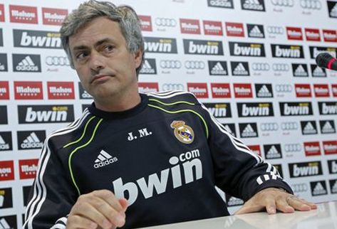 El entrenador del Real Madrid, el portugués José Mourinho, durante la rueda de prensa. (Foto Prensa Libre:EFE)