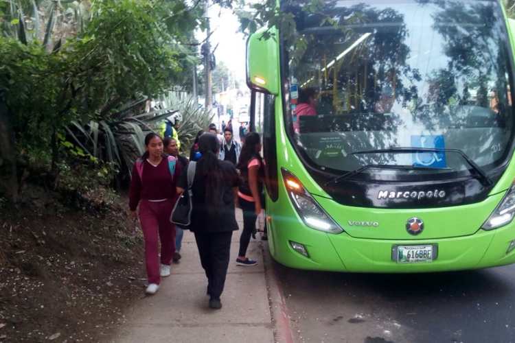 Los buses del Transmetro saldrán de las colonias Nimajuyu y Justo Rufino Barrios  hacia el Trébol y viceversa.