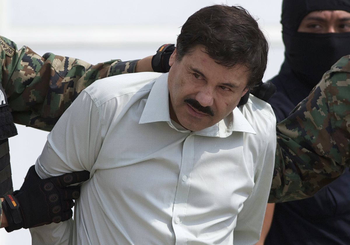El Chapo Guzmán guarda prisión en Ciudad Juárez, México. (Foto Prensa Libre: AP).