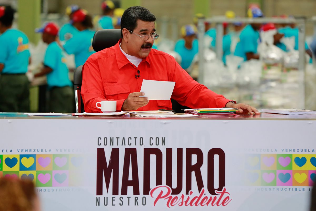 Nicolás Maduro anunció un nuevo incremento a salarios mínimos en Venezuela. (Foto Prensa Libre: AFP)