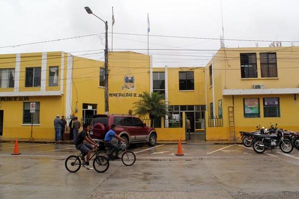 Municipalidad de Jalapa. (Foto Prensa Libre: Hugo Oliva).