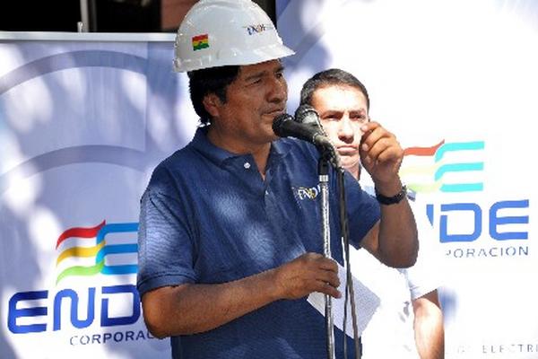 El presidente de Boliva, Evo Morales. (Foto Prensa Libre: AFP)