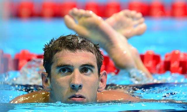 Michael Phelps, estrella de la natación mundial. (Foto Prensa Libre: AFP)