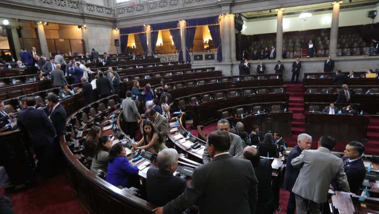 La idea de realizar una sesión para desconocer a la Cicig cuenta con poco apoyo en el Congreso. (Foto Prensa Libre: Hemeroteca PL)