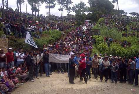 Al proyecto se oponen 12 comunidades. (Foto Prensa Libre: Erick Ávila)