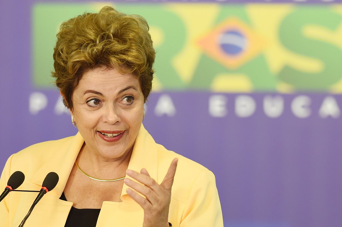 Dilma Rousseff, mandataria argentina. (Foto Prensa Libre: AFP)