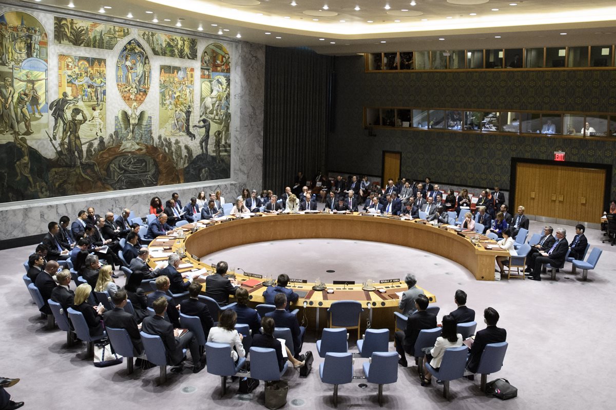 El Consejo de Seguridad de Naciones Unidas aprobó las sanciones en contra de Corea del Norte por unanimidad. (Foto Prensa Libre: EFE)