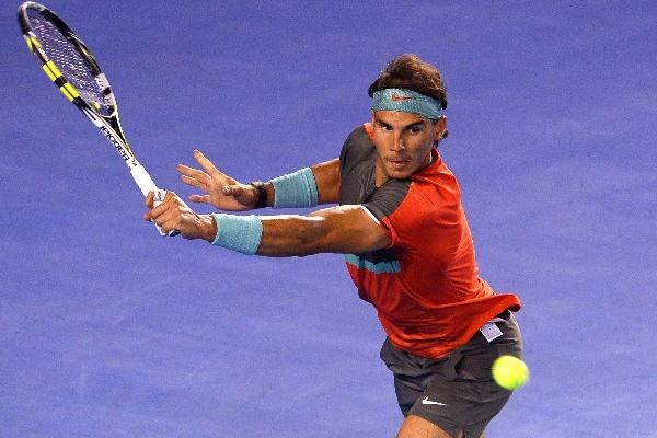 Rafael Nadal es uno de los favoritos en el Abierto de Australia. (Foto Prensa Libre: AFP)