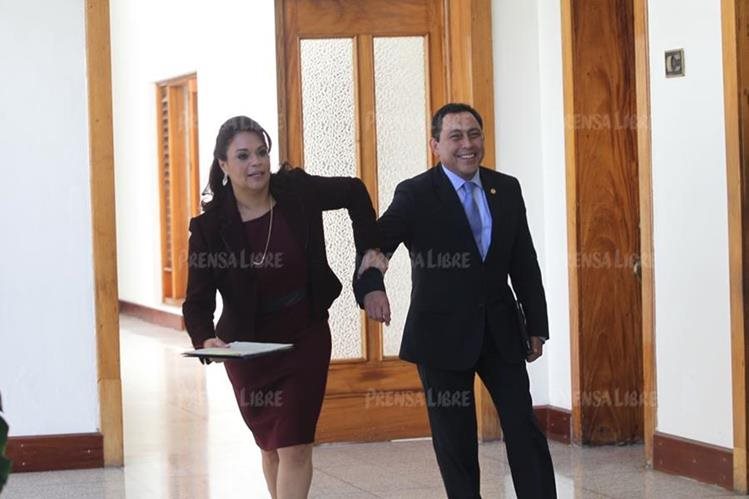 Roxana Baldetti y Mauricio López Bonilla fueron acusados por narcotráfico en una corte de Estados Unidos. (Foto Prensa Libre: Hemeroteca PL)
