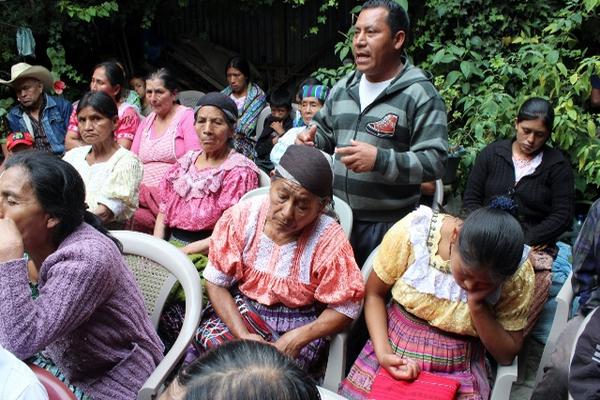 Sobrevivientes del conflicto armado piden que el PNR favorezca a todas las víctimas de la guerra. (Foto Prensa Libre: Óscar Figueroa)<br _mce_bogus="1"/>