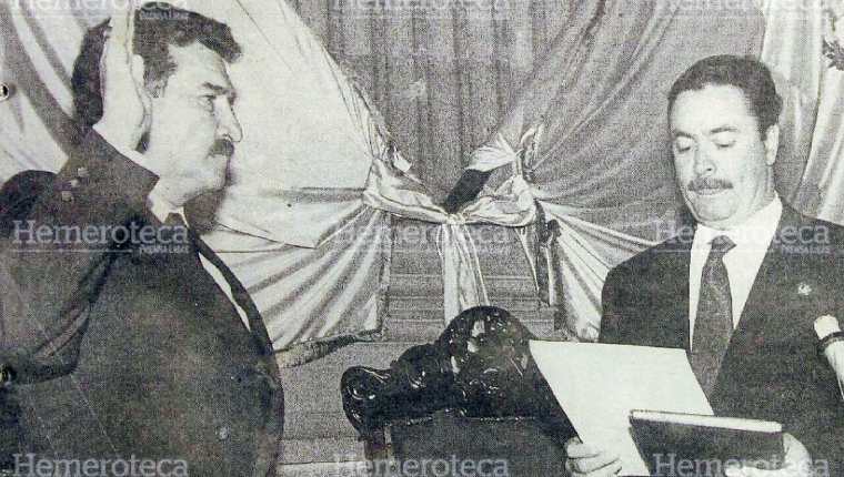 Ramiro De León Carpio es nombrado presidente de Guatemala. (Foto: Hemeroteca PL)